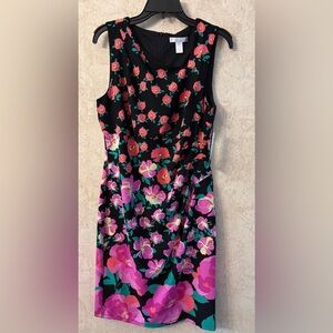 London Times Floral Dress #8973